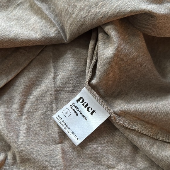 Pact sleeveless 100% organic cotton top NWOT S - Picture 4 of 4